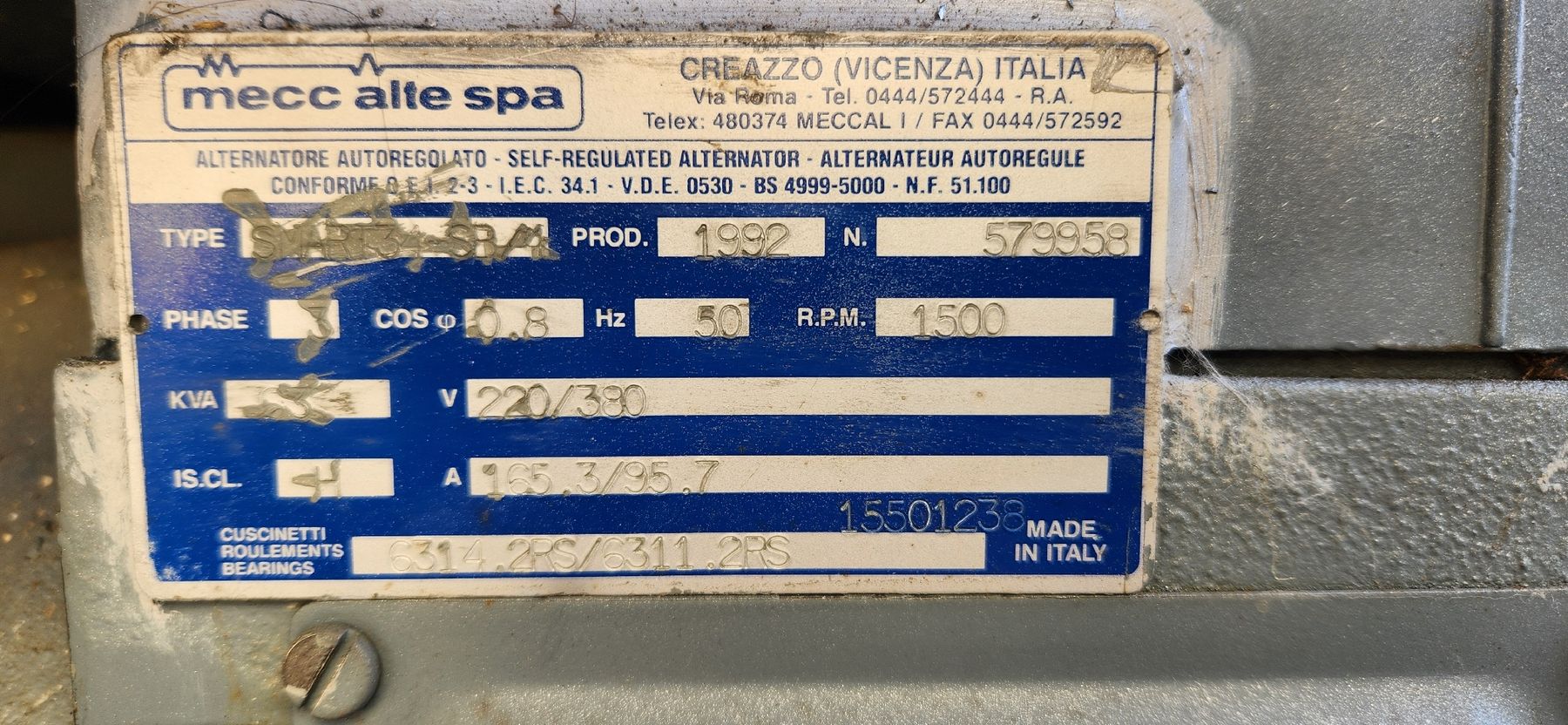 Bosch Generatori di corrente: Génératrice moteur Man – Usato da Courgenay venduto da sch_6kn5 1