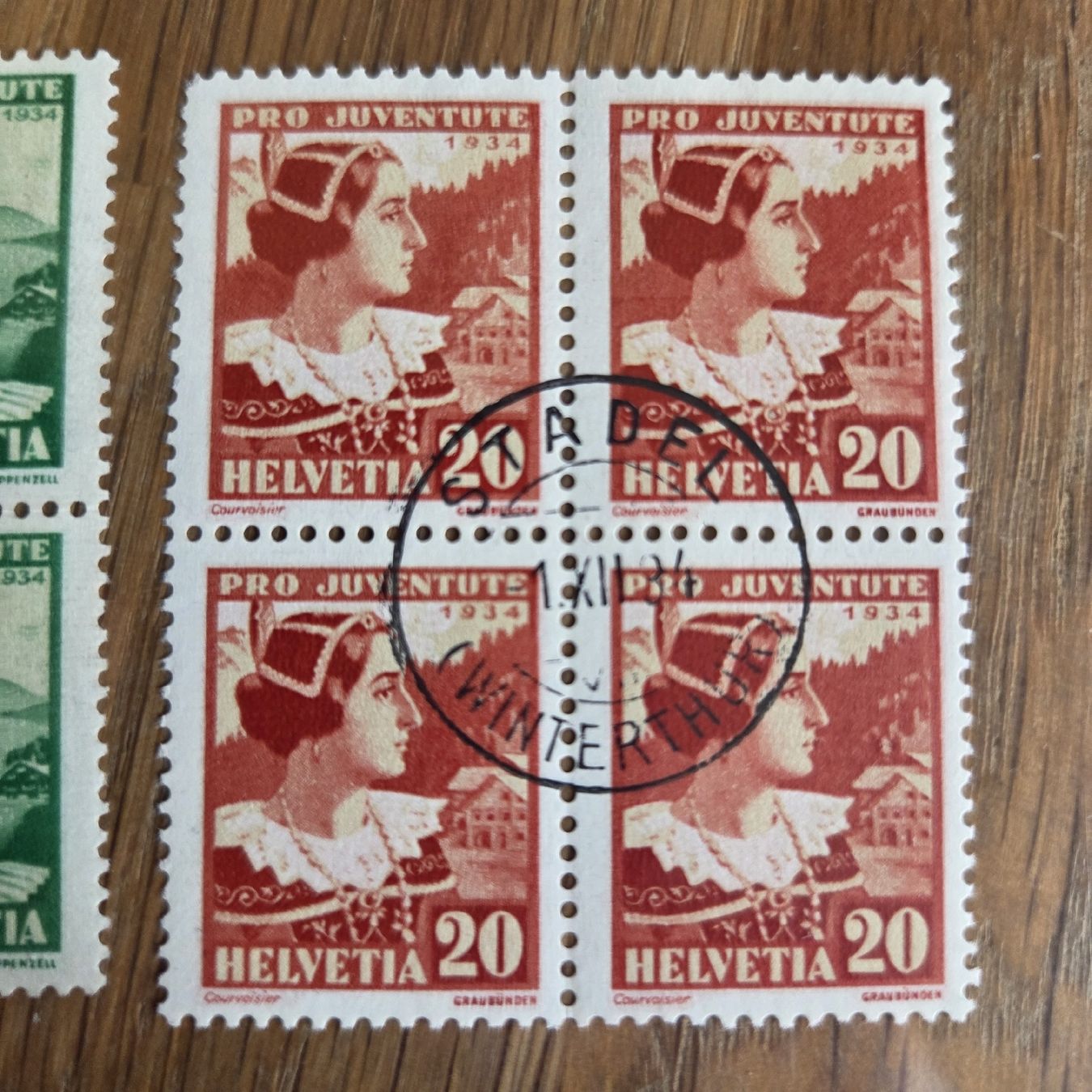 Tous les timbres: Briefmarken Pro Juv. Blöcke von 1943 – D'occasion à Stans par Ducati16 2