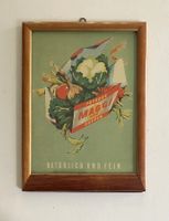 Maggi Suppen - Alte Rahmenwerbung / Réclame encadrée 1950