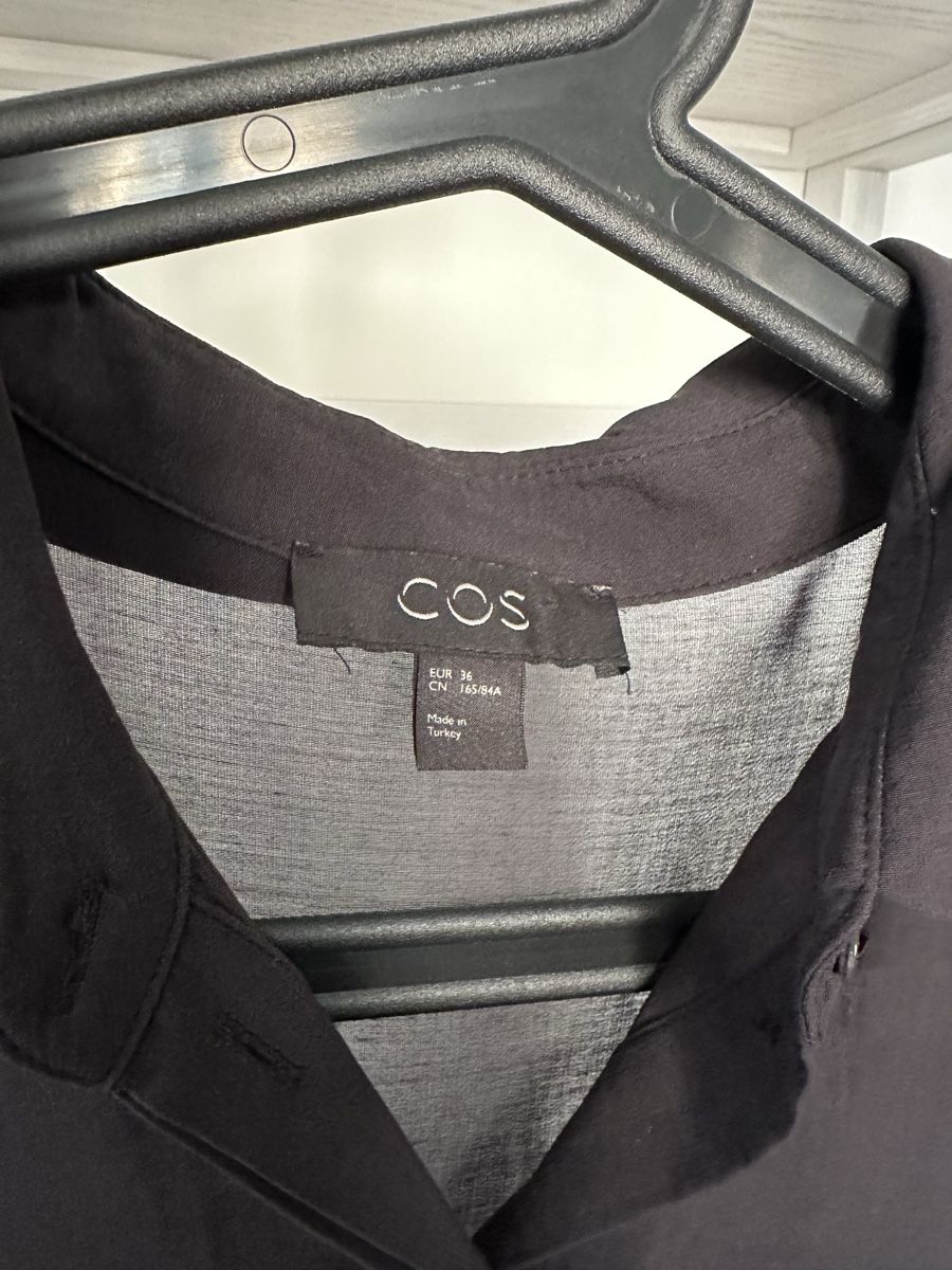 Cos Kleider: Kleid COS schwarz 36 S M Baumwolle – Gebraucht aus Zürich von top_fj7h 1