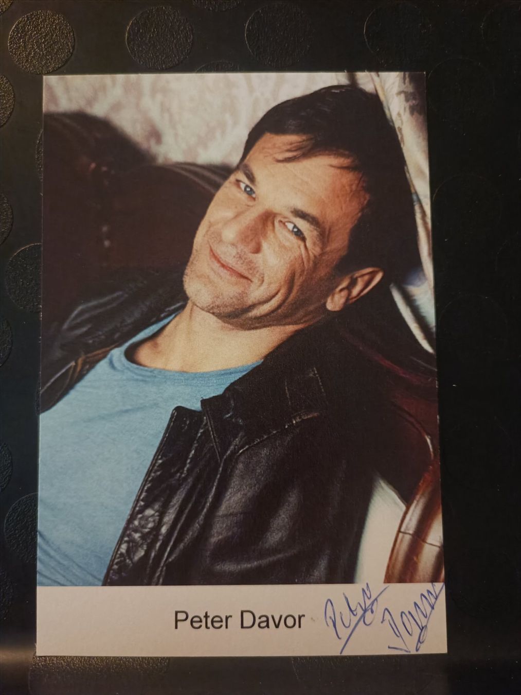 Autografi: Peter Davor - handsignierte Autogrammkarte – Usato da Menziken venduto da Artographs