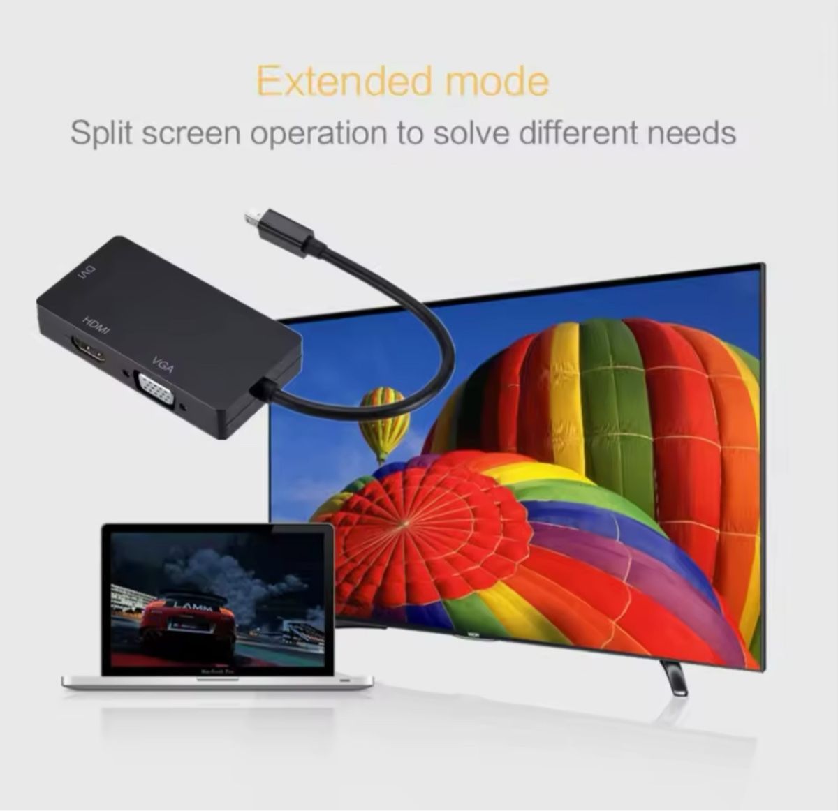 Dockingstation: PC 3 in 1 Display Port Anschlussbox – Neu und originalverpackt aus Rorschach von lobosch1 1