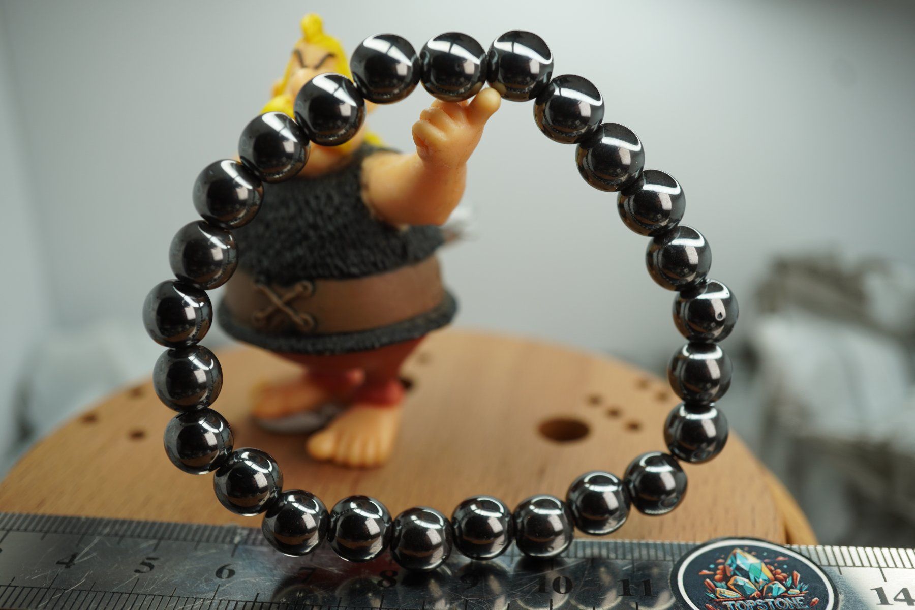 Minerali & Pietre curative: Hämatit     Kugel   Armband    (Räumung!) – Nuovo e nell'imballaggio originale da Eschenbach SG venduto da topstone