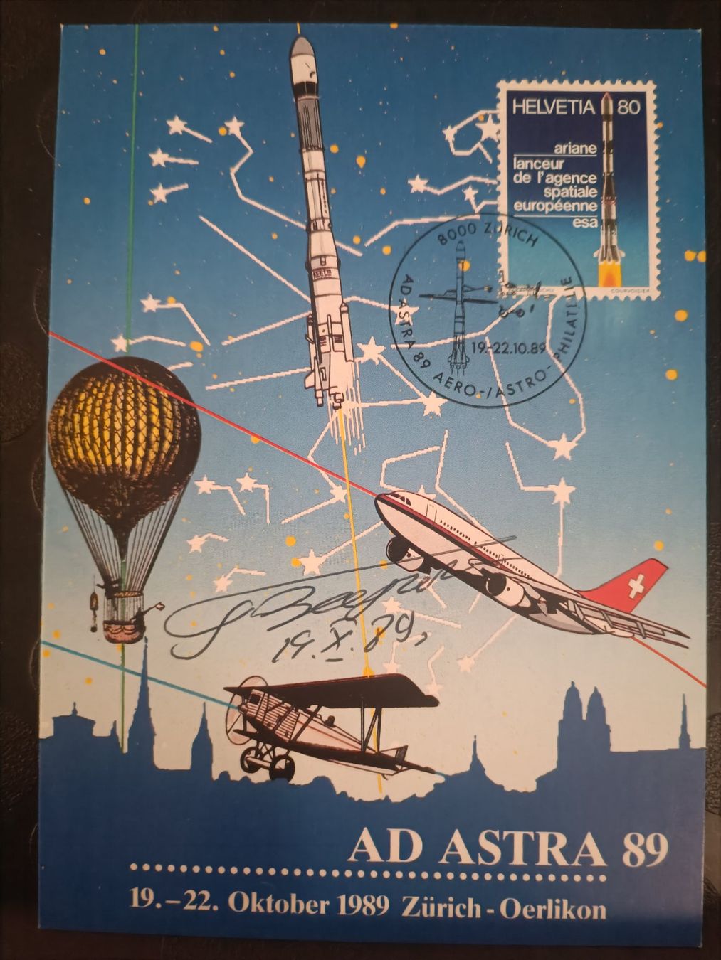 Autografi: Wiktor Gorbatko - Kosmonaut †2017 - handsigniert – Usato da Menziken venduto da Artographs