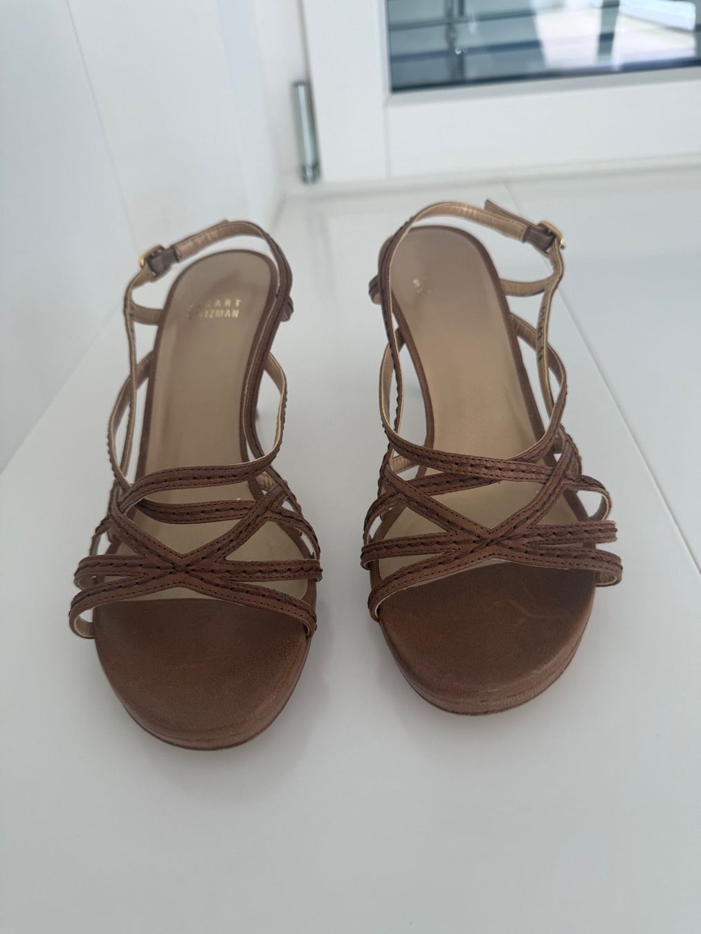 Stuart Weitzman Scarpe da donna: Stuart Weitzman Sandaletten Gr.38 – Nuovo (secondo la descrizione) da Balzers venduto da Lissi57