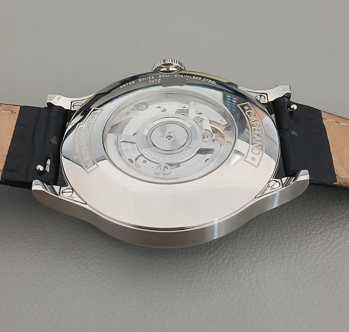Baume & Mercier Orologi: Baume & Mercier Capeland Worldtimer - Comme Neuve, Révisée – Usato da Lausanne venduto da DavidoffHumidors 8