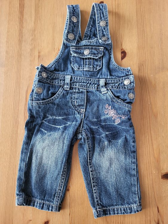 AMCEDE Baby Latzhose Jeans - Strampler Overall Für Jungen & Mädchen 2-8 Jahre