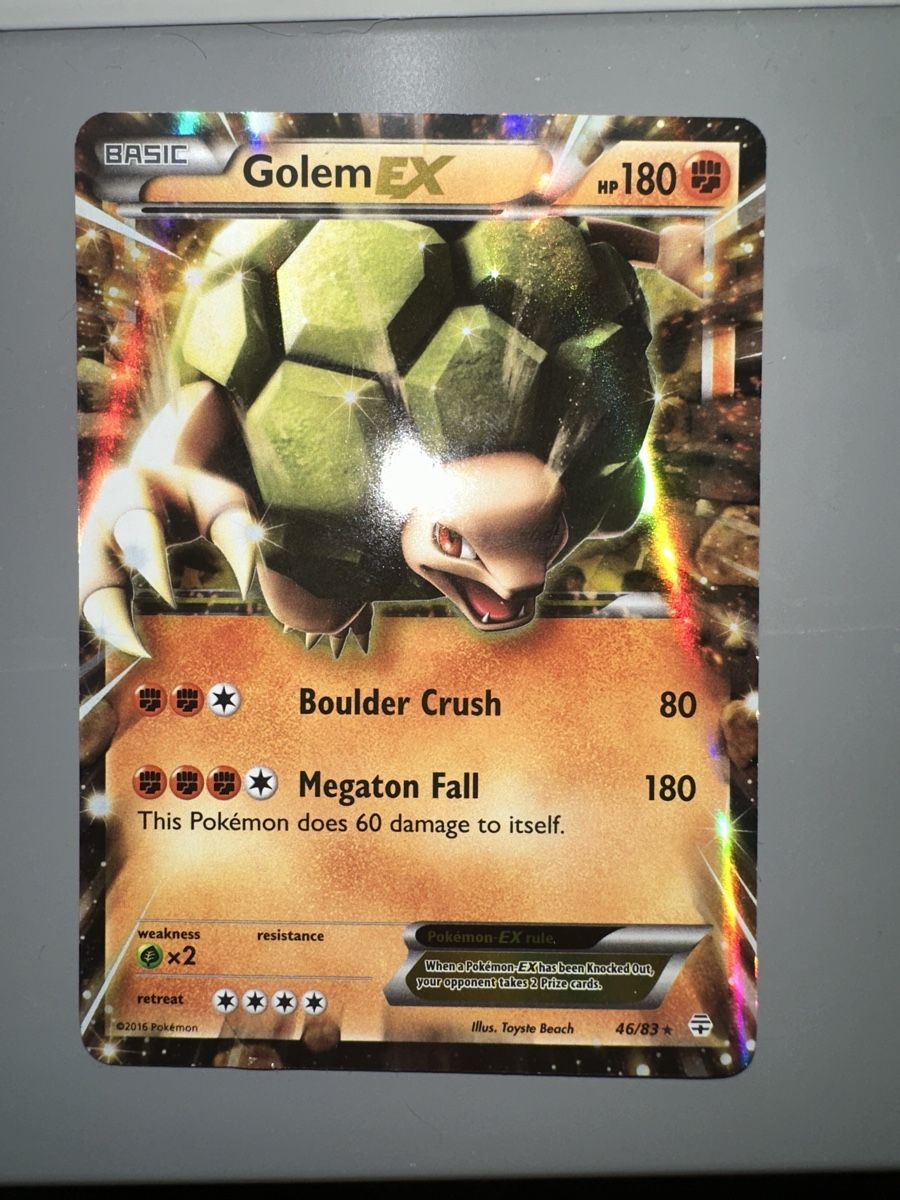 Pokémon Cartes à collectionner: Golem EX 46/83  – D'occasion à Allschwil par DragoniteCollectible