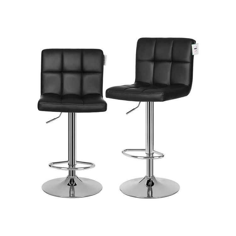 Hocker: Barhocker 2er Set mit Lehne robust weiss 115 cm SARAH – Gebraucht aus Lachen SZ von MAMORU-MOEBEL 1