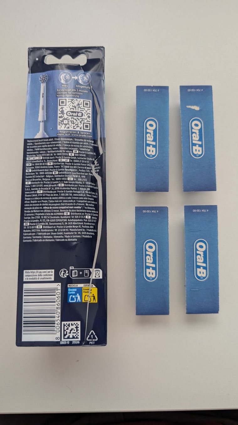 Oral B Cura dei denti: Oral B - Sensitive Clean - Bürstenköpfe – Nuovo e nell'imballaggio originale da Oberwil-Lieli venduto da meipa3000 1