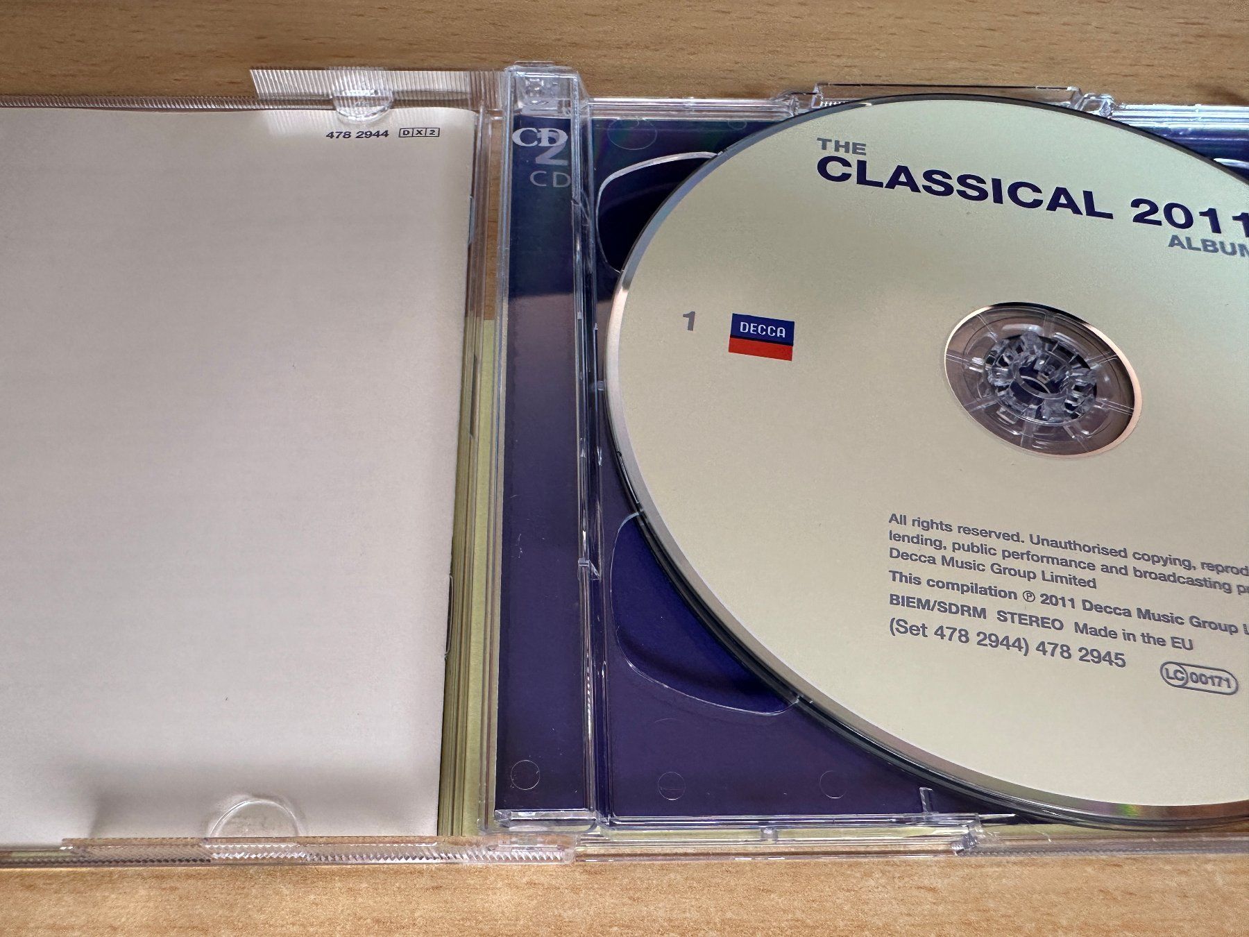 CD: Various – The Classical Album 2011 - 2 CD – Usato da Rikon im Tösstal venduto da Alpenmutz 2