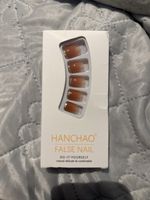 Falsche Nägel HANHAO Ombre Glitzer kurz neu