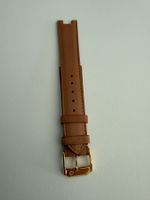 Armband Uhr Band, Leder, Braun, Anschlussbreite 19mm, NEU