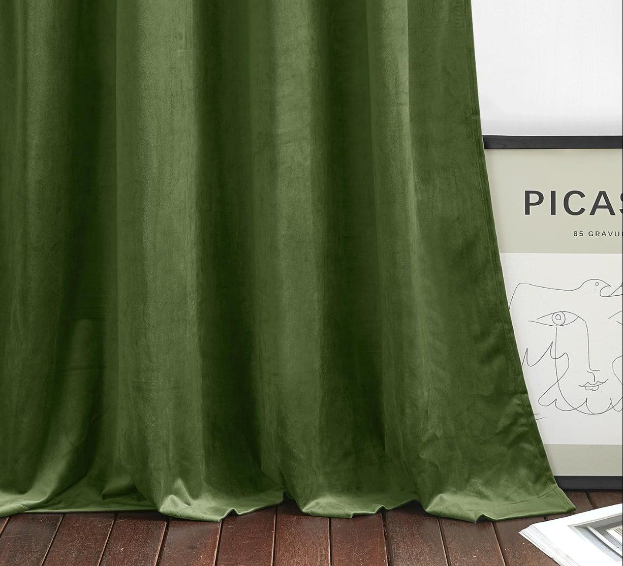 Tende: Vorhänge Samt 2er Set BxH 132x240cm – Nuovo e nell'imballaggio originale da Adlikon b.Regensdorf venduto da MK-VORHANGSERVICE 4
