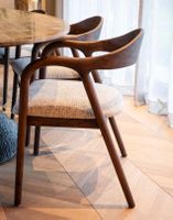 SUNRABATT ☀️RICHMOND INTERIORS* Dining Chair Mocca fancy