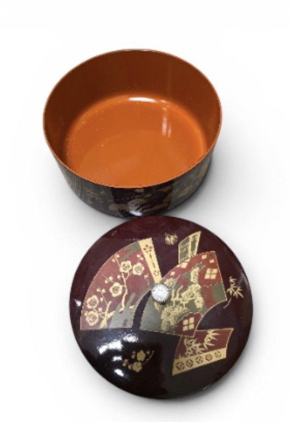 Barattoli: Boite Japonaise en baquelite laquee – Usato da Vernier venduto da 19pigments 2