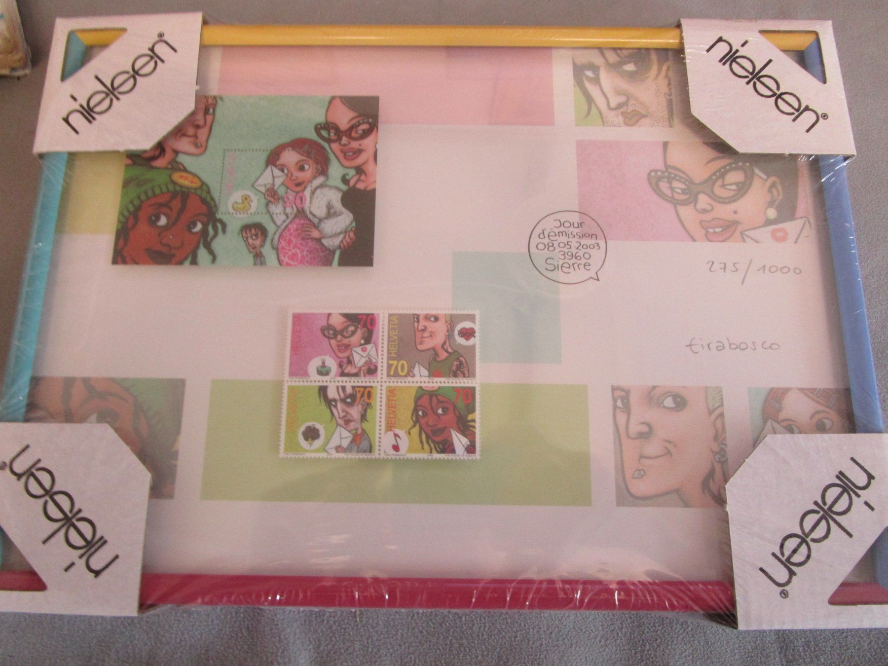 Tous les timbres: Sondermarken Comics 2003 im Rahmen niesen – D'occasion à Rupperswil par Ema10