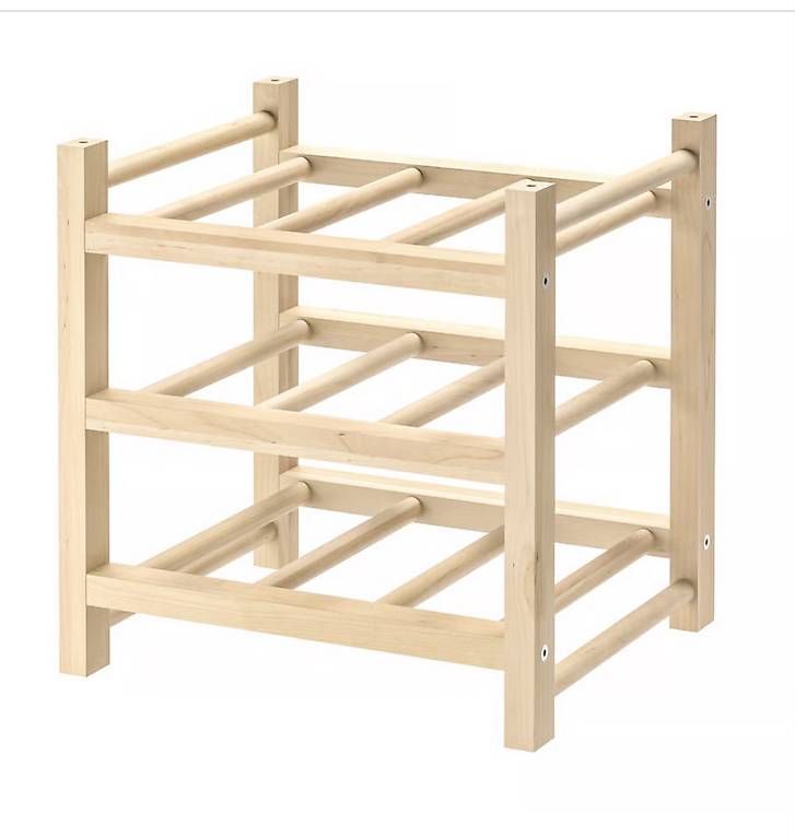 Scaffali: Weingestell Hutten von IKEA – Nuovo e nell'imballaggio originale da Zürich venduto da a_duerer