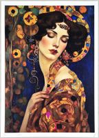 Death NYC Ltd Ed Pop Art Druck " Vuitton Klimt