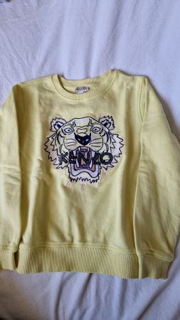 Kids Pullover mit gesticktem Tigermotiv