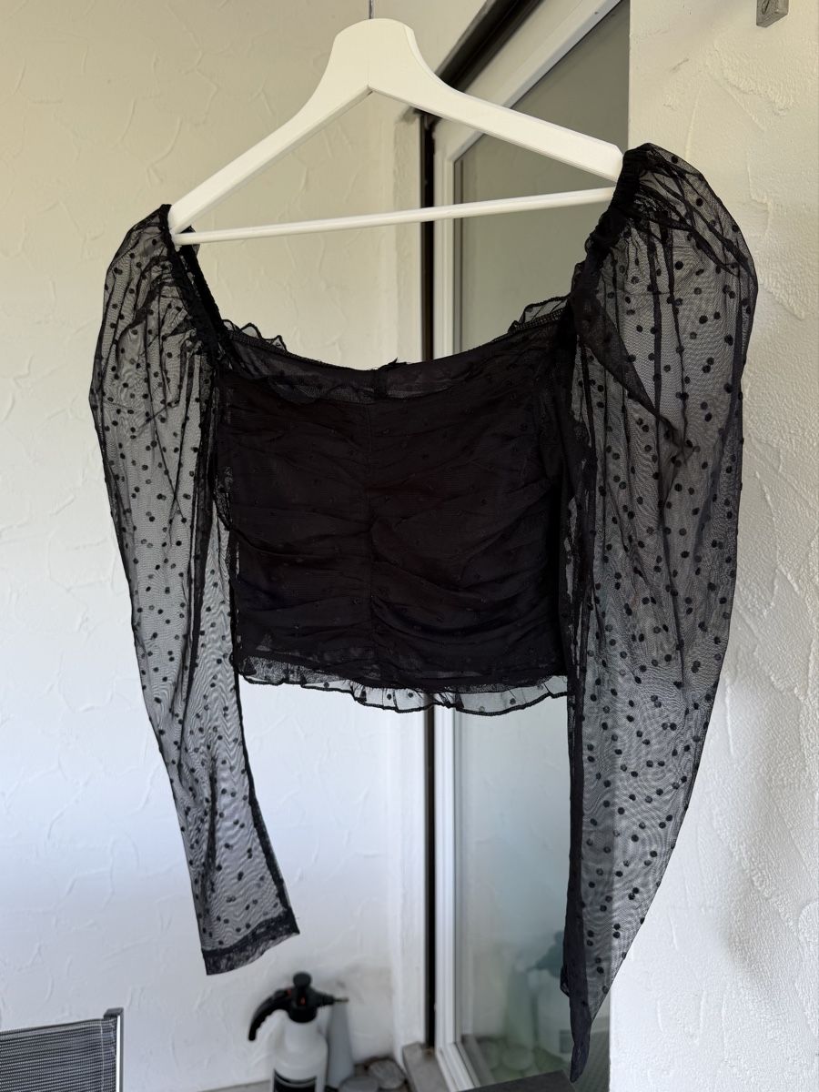 H&M Tops: Top mesh schwarz – Neuf (Voir description) à Frümsen par laura002