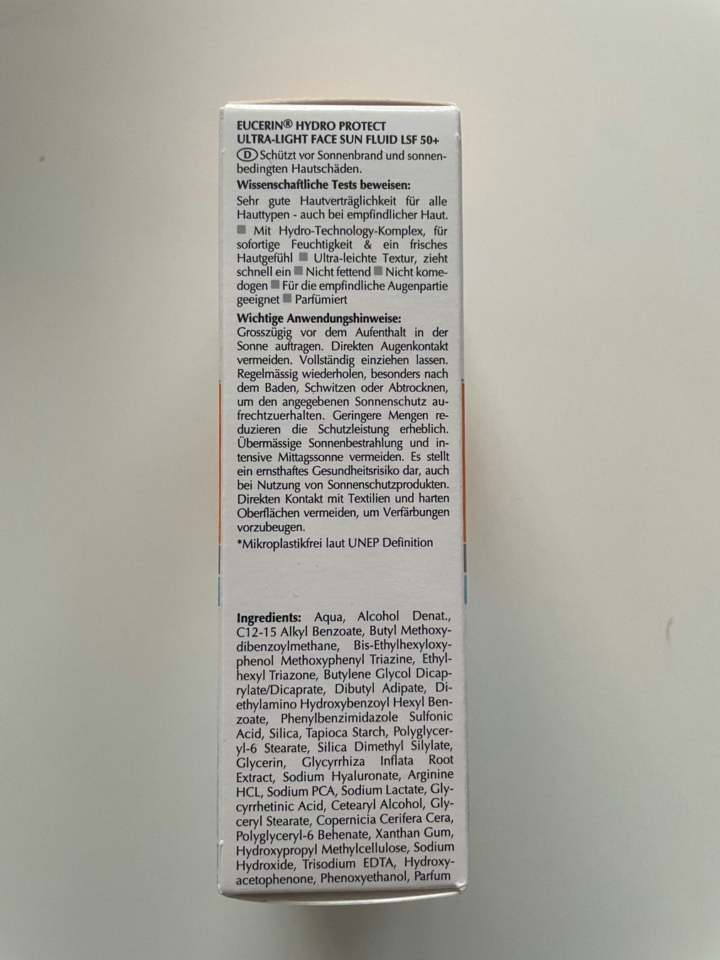 Cura del viso: Eucerin Hydro protect LSF 50+ – Nuovo e nell'imballaggio originale da Langenthal venduto da sonne_00 1