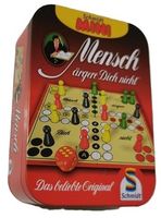 Mensch ärgere Dich nicht, Schmidt mini Spiel in Metalldose