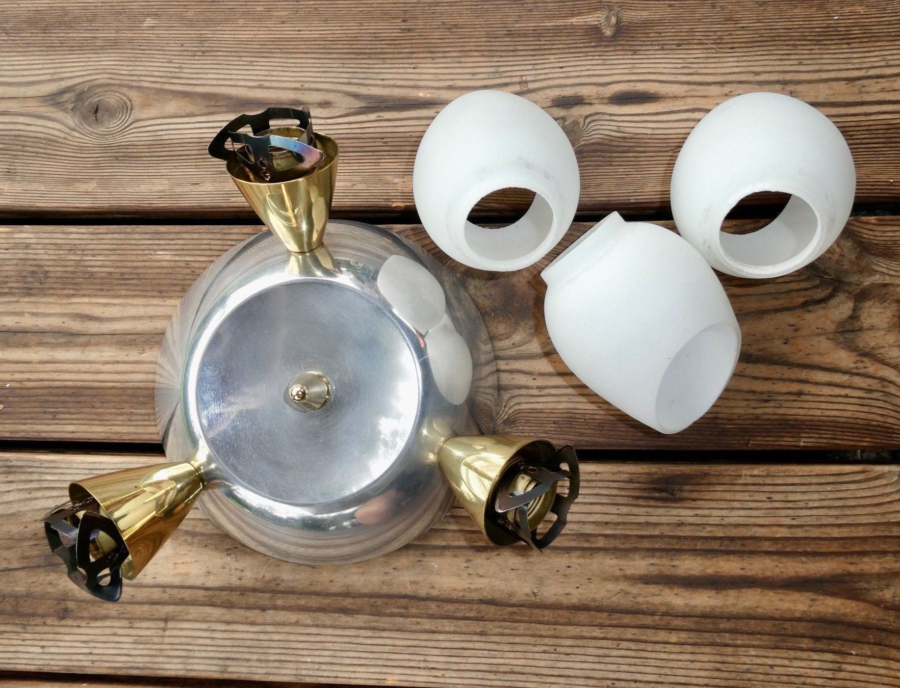 Lampadari & plafoniere: 50er Jahre Deckenlampe – Usato da Lüchingen venduto da Eeizo 5