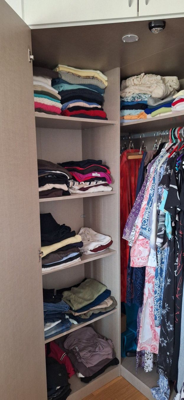 Schränke: armoire d'angle / dressing, blanche – Gebraucht aus Lussery-Villars von pousinete02 3