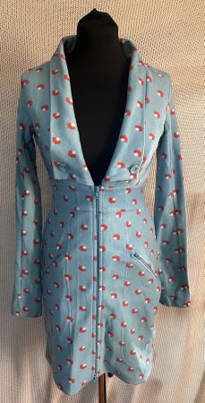 Traumhaftes Fleece-Mänteli von Blutsgeschwister Gr. XS