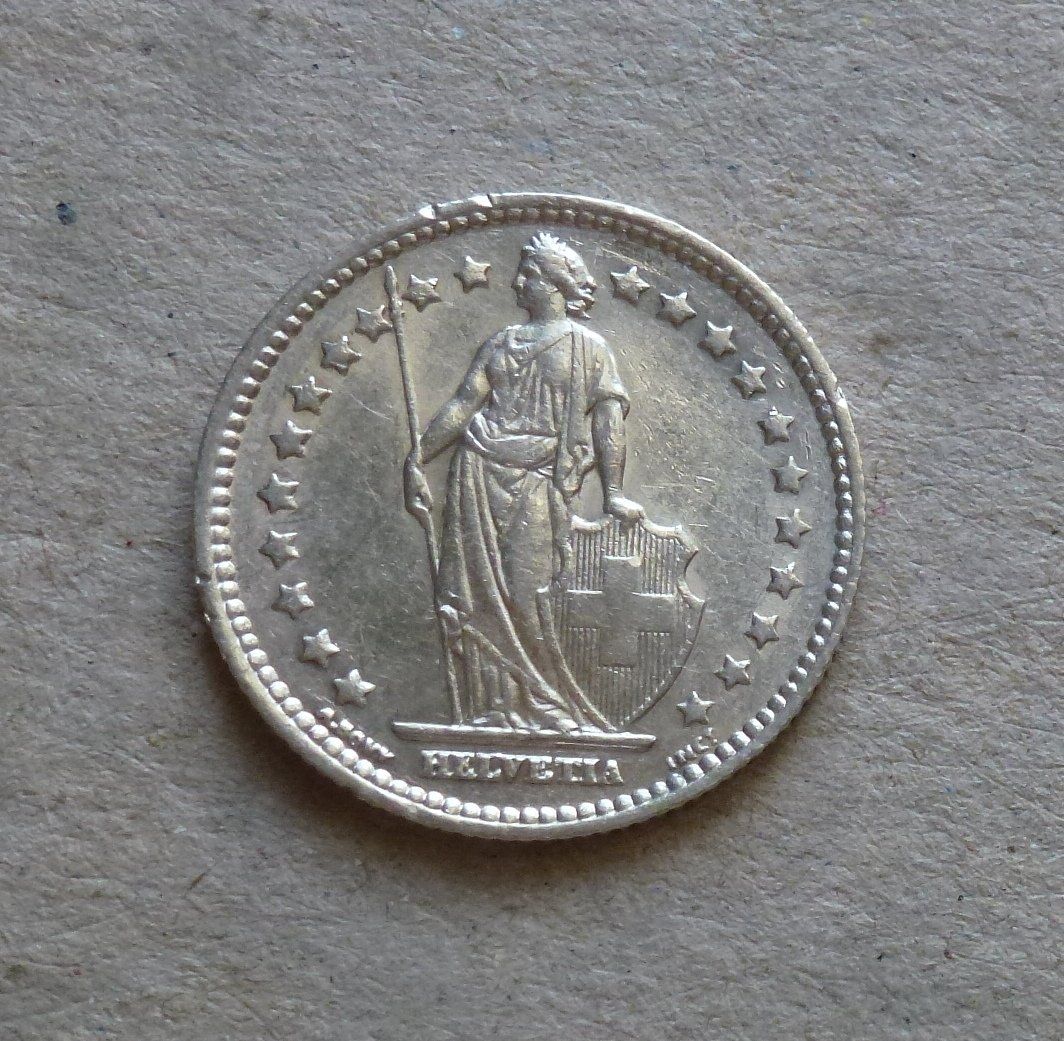 Tutti le monete: ++ 1.- Franken 1887, gute Erhaltung – Usato da Walkringen venduto da Casablanca777 1