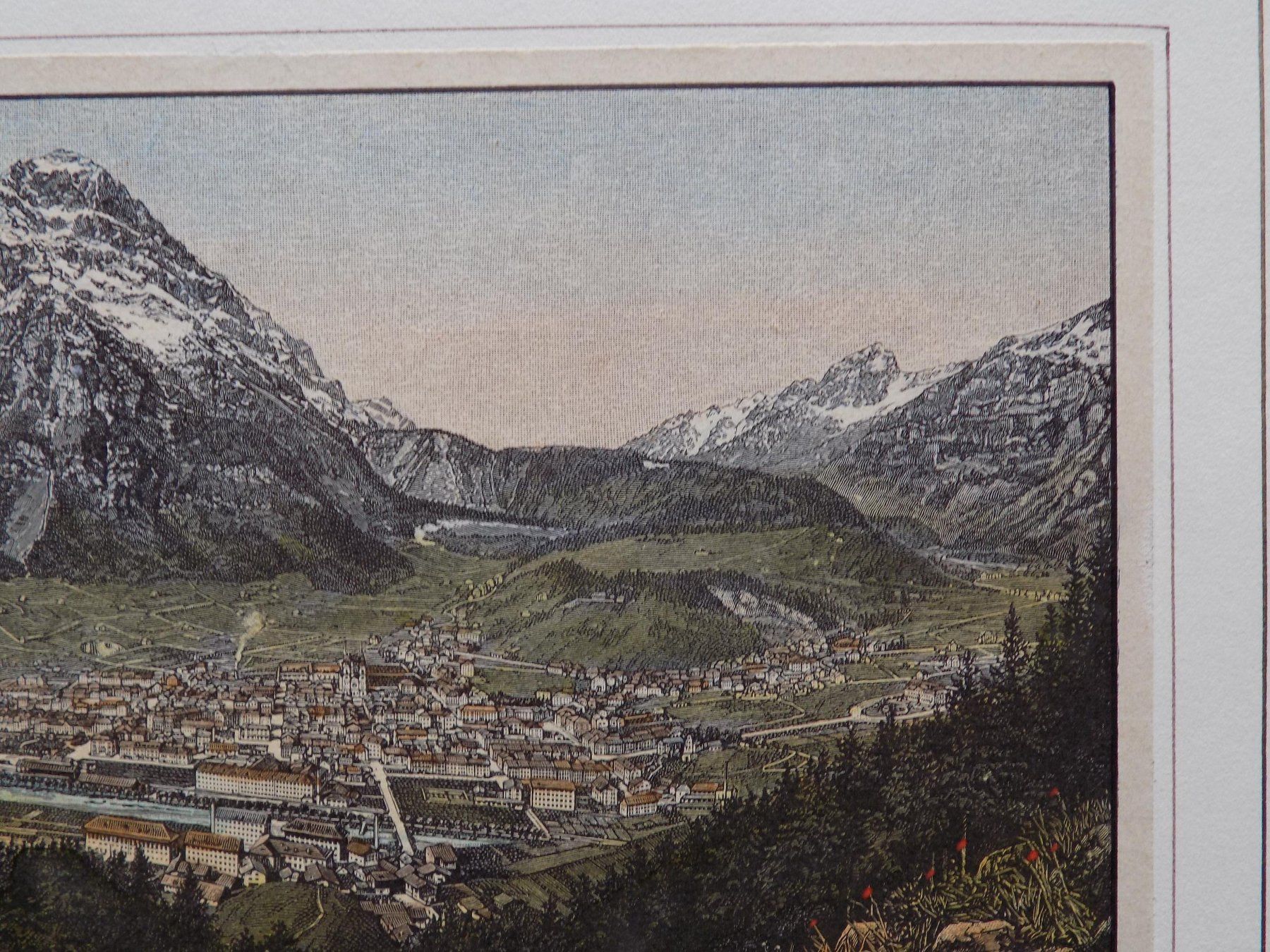 Incisioni: Glarus koloriert – Usato da Risch venduto da Rischli15 5