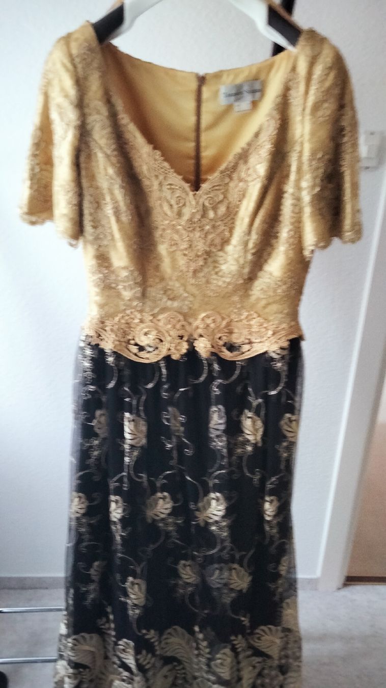 Kleider: Gold / schwarzes Abendkleid – Gebraucht aus Küsnacht ZH von turtlehouse 1