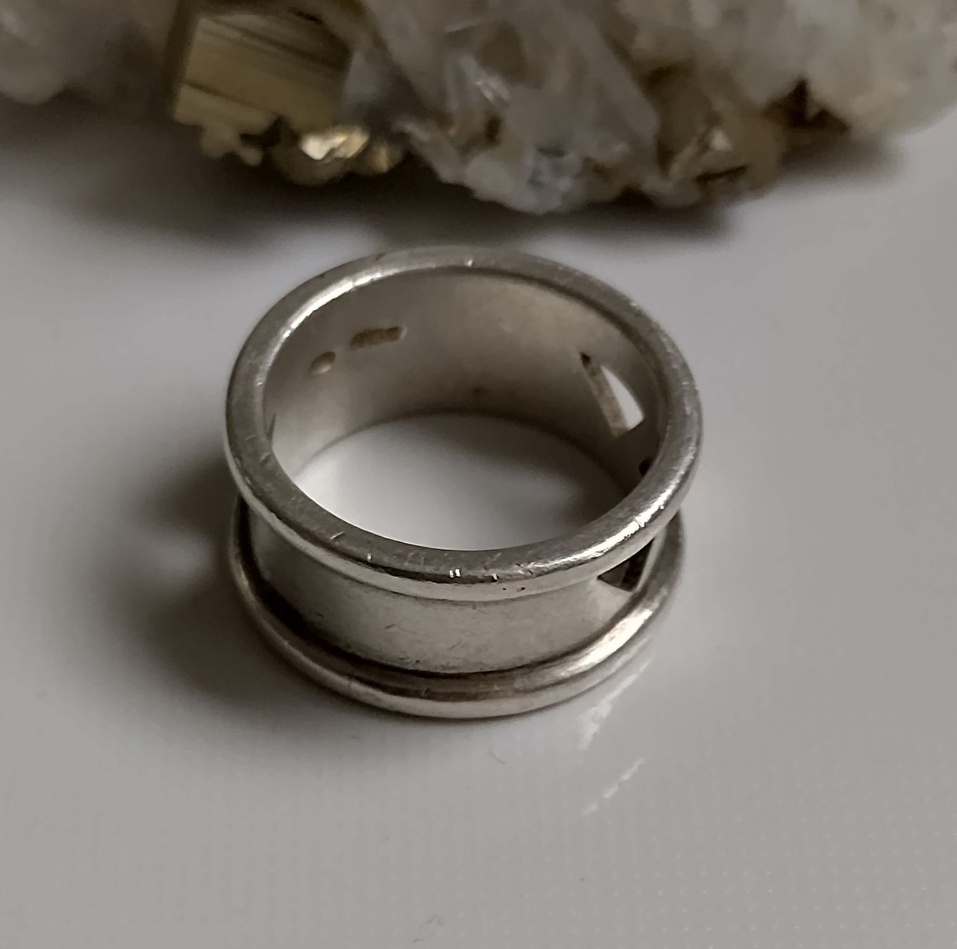 Ringe: BREITER RING SILBER 925 – Gebraucht aus Romanshorn von BoutiqueA 3
