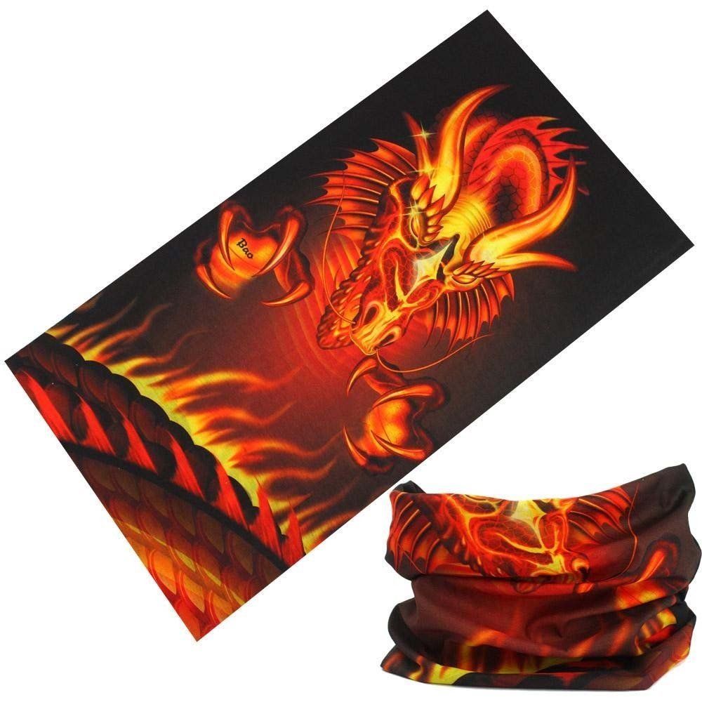 Foulard & Sciarpe: Bandana snood - Dragon – Nuovo e nell'imballaggio originale da Roche VD venduto da Octave75