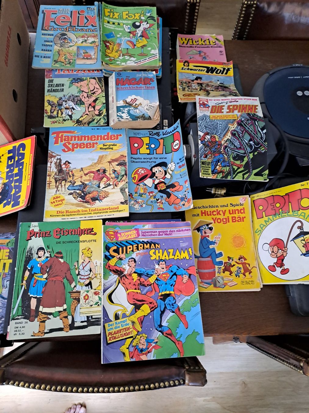 Fumetti: ca100 Comics Lasso Bessy MickyMouse Silberpfeil Superman etc – Usato da Wängi venduto da Max64 2