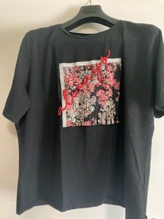 sehr chices, schwarzes t-shirt "always" xxl