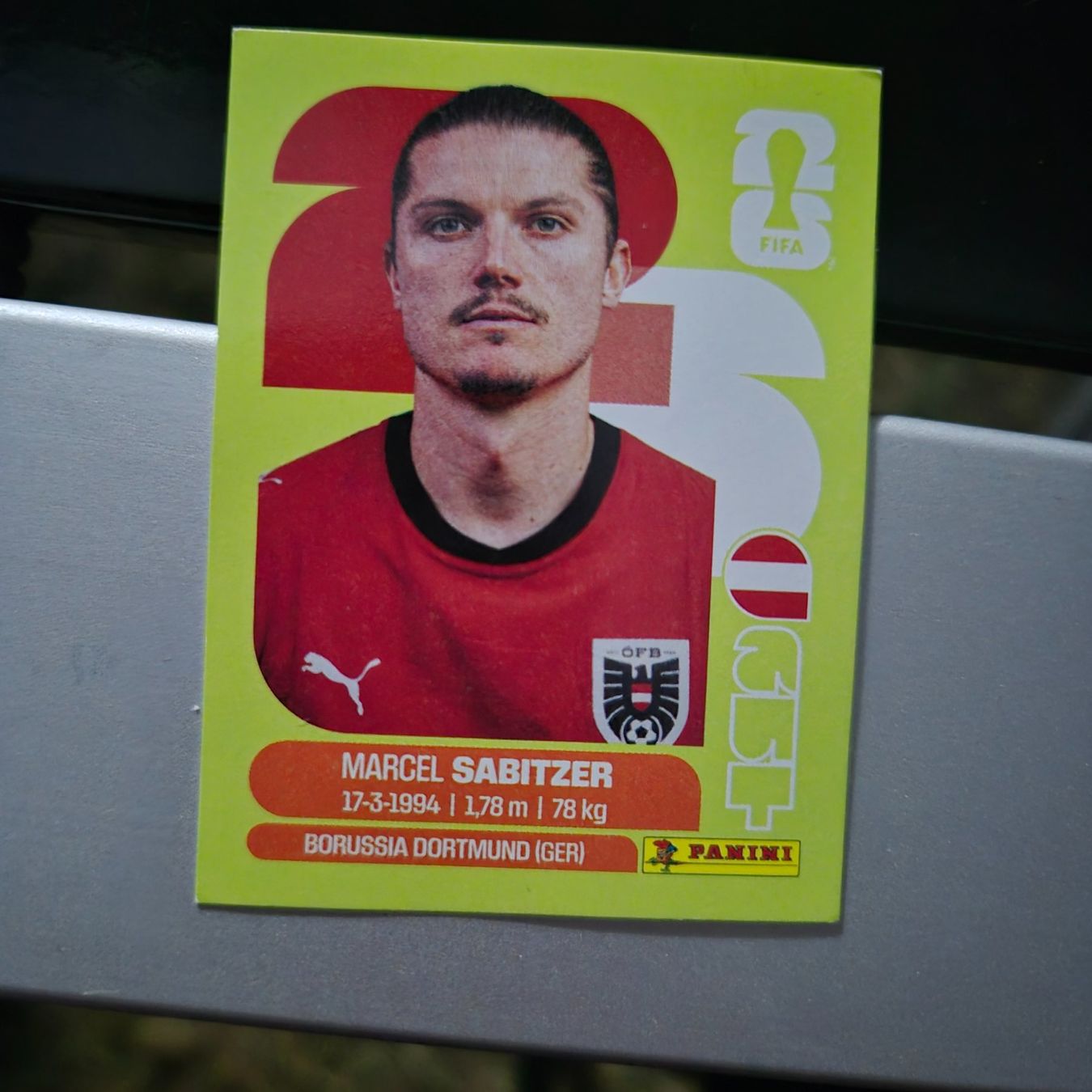 Panini Cartes à collectionner: AUT 11 Panini FIFA WM 2026 – Neuf (Voir description) à Riehen par tmw_c29m