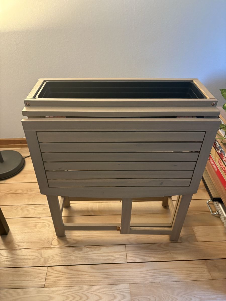 Jysk Tables: Jysk Klapptisch VANDREFALK 64x63 Hartholz – Neuf avec emballage d'origine à Basel par anschla. 3