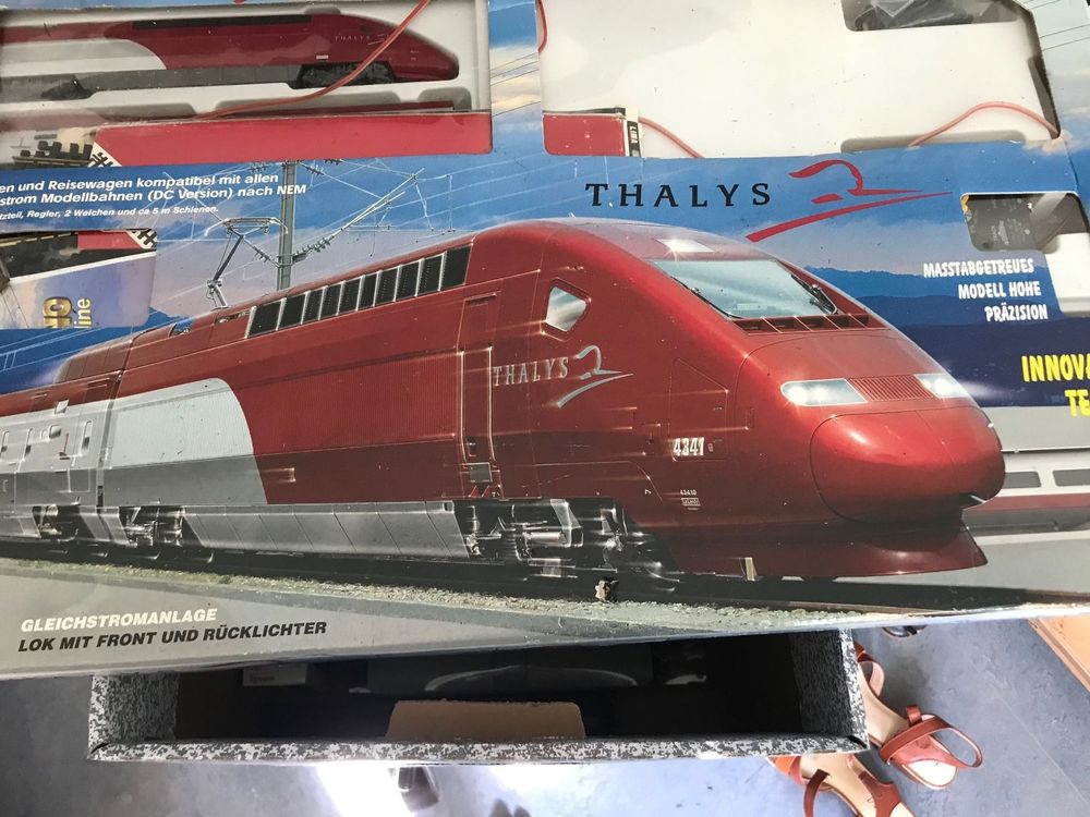 Mehano T675 Coffret de 4 éléments RAME THALYS en version MODELISME | eBay