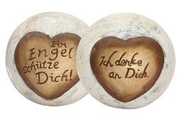 Kugel mit Spruch