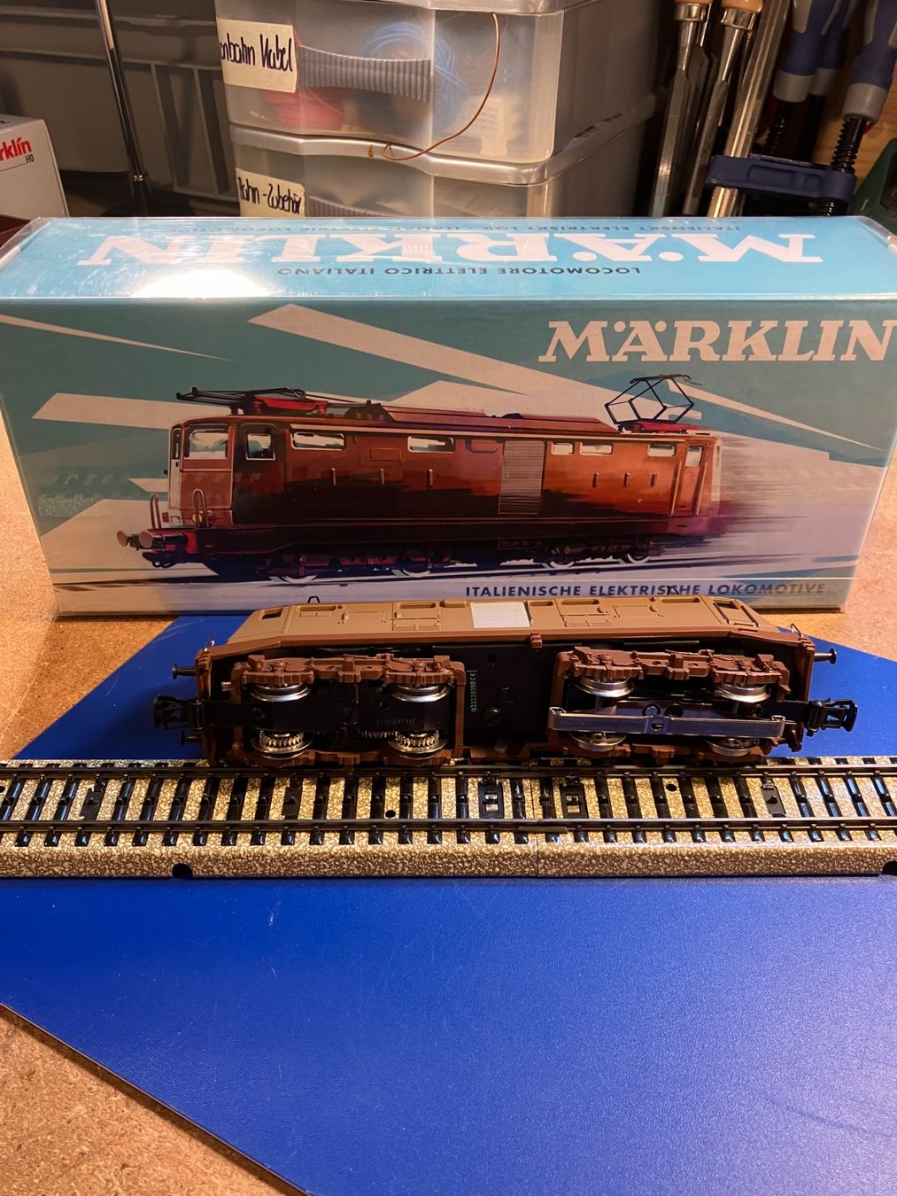 Märklin Trains électriques: Märklin E-Lok FS E424 HO Nr. 30350 MFX – Neuf (Voir description) à Galgenen par Forflowers 3
