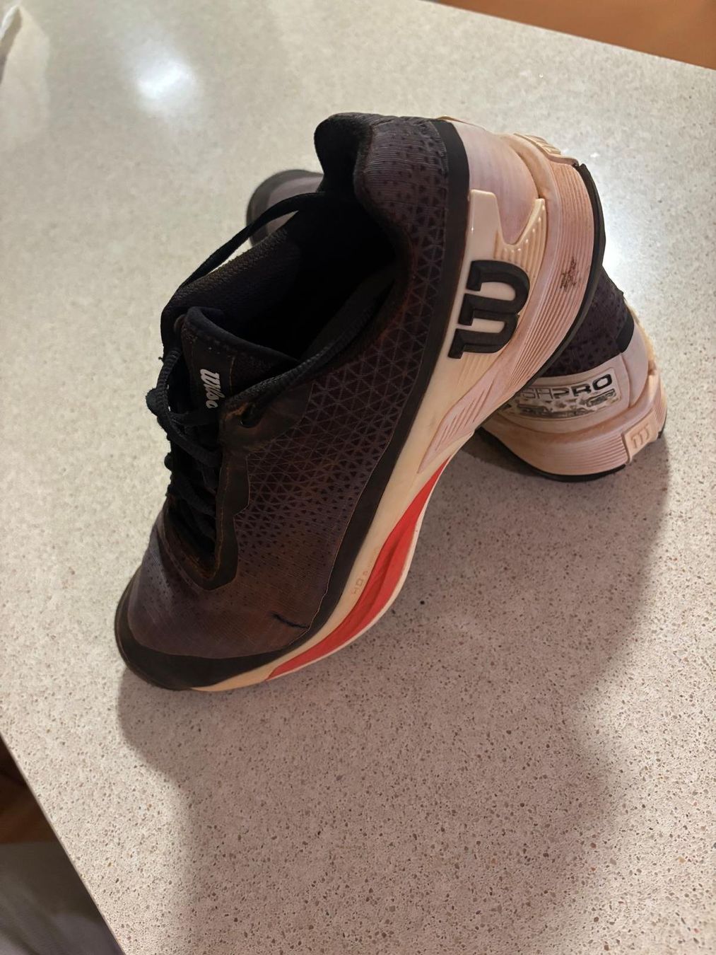 Wilson Scarpe da uomo: Wilson Rush Pro Tennisschuhe, Grösse 42 2/3 – Usato da Kriens venduto da DavidRohrer