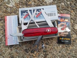 VICTORINOX 1.3705.FT SwissFlame Taschenmesser Couteau selten