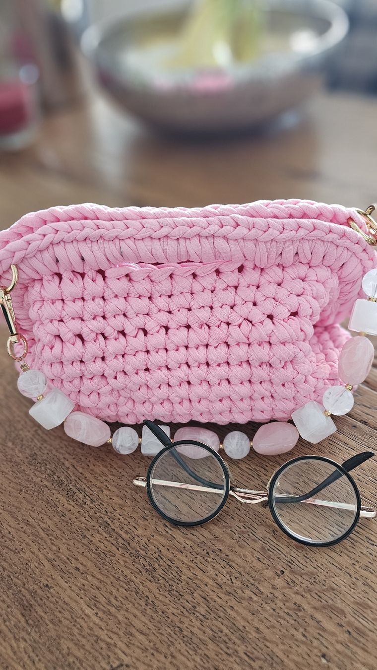 Borse & Zaini: Rosa Clutch Handttasche trendy – Nuovo e nell'imballaggio originale da Fehraltorf venduto da lisam16 3