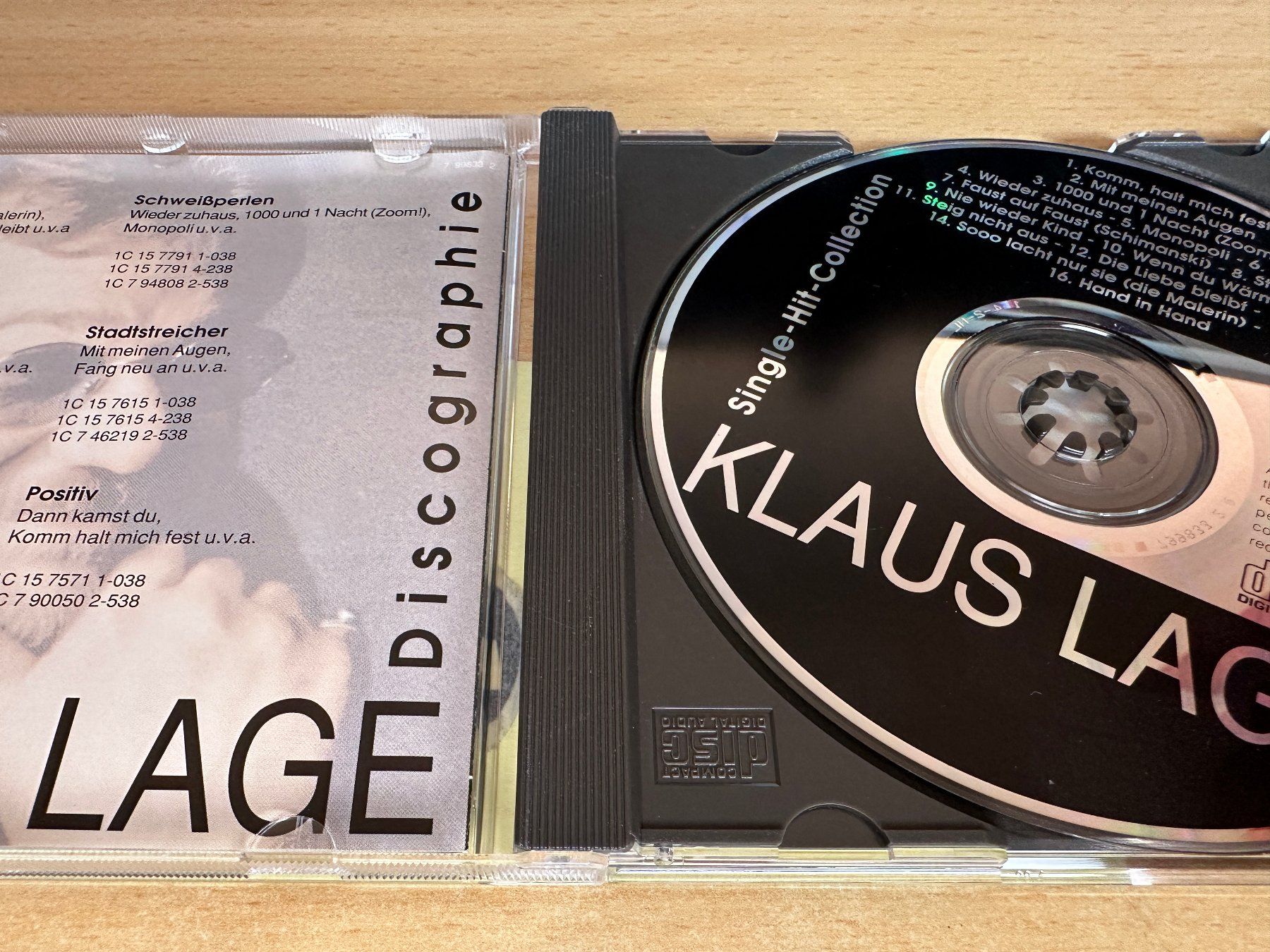 CD: Klaus Lage – Single-Hit-Collection – Usato da Rikon im Tösstal venduto da Alpenmutz 2