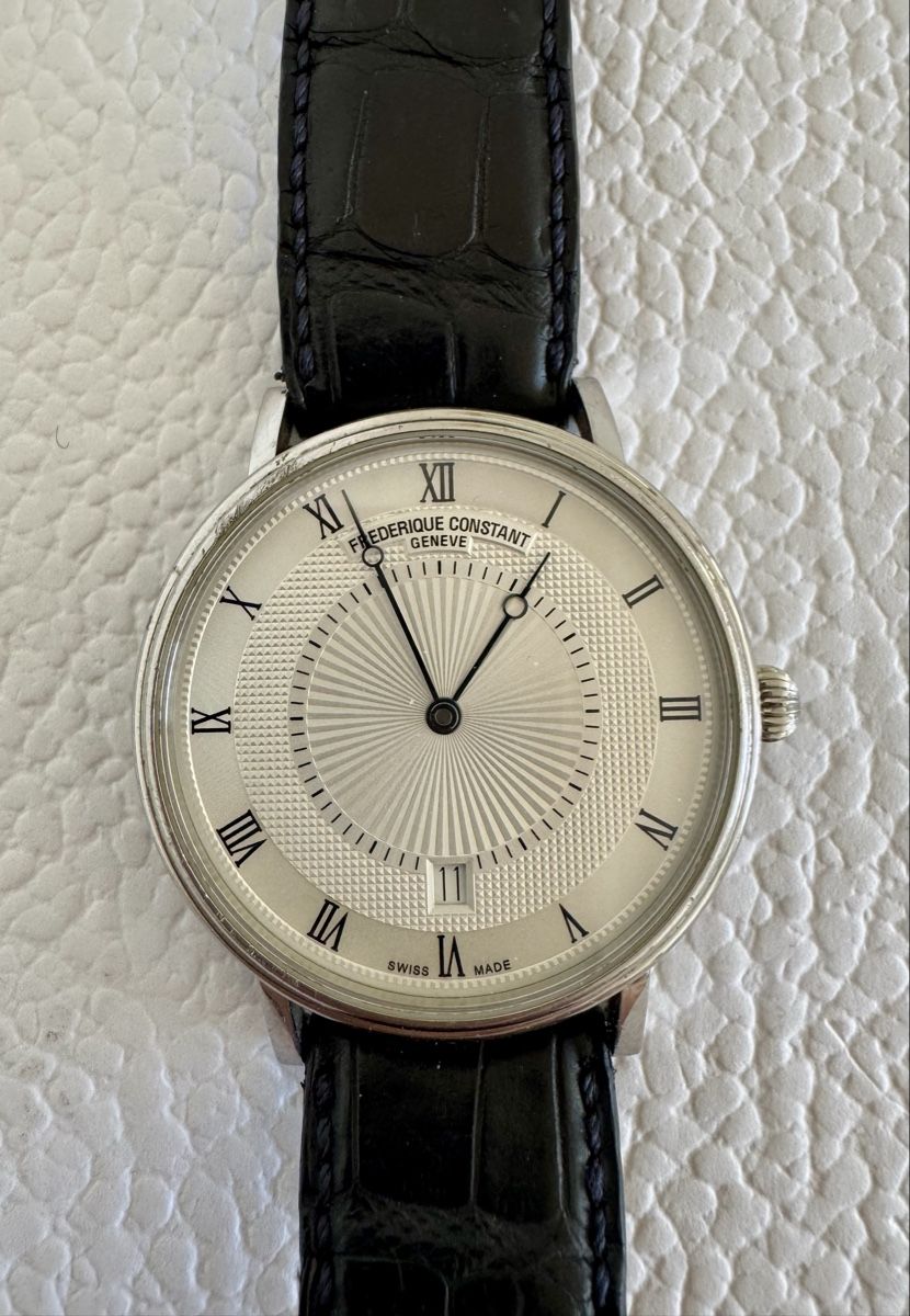 Frederique Constant Orologi: Frederique Constant Classics Slimline Automatic Gents + Box – Usato da Zürich venduto da Nobs1 7