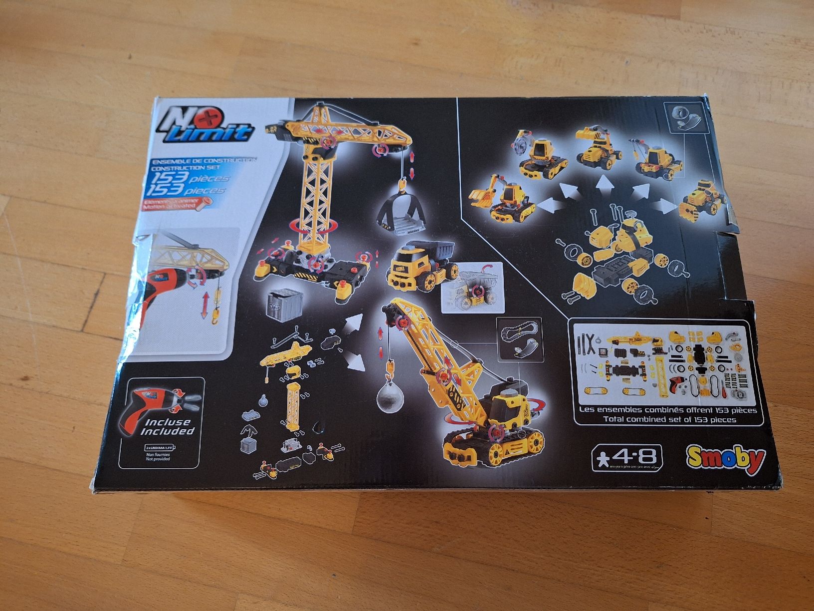 Baukästen: Smoby No Limit Bauset mit 153 Teile – Gebraucht aus Oberrieden von smarties949 1
