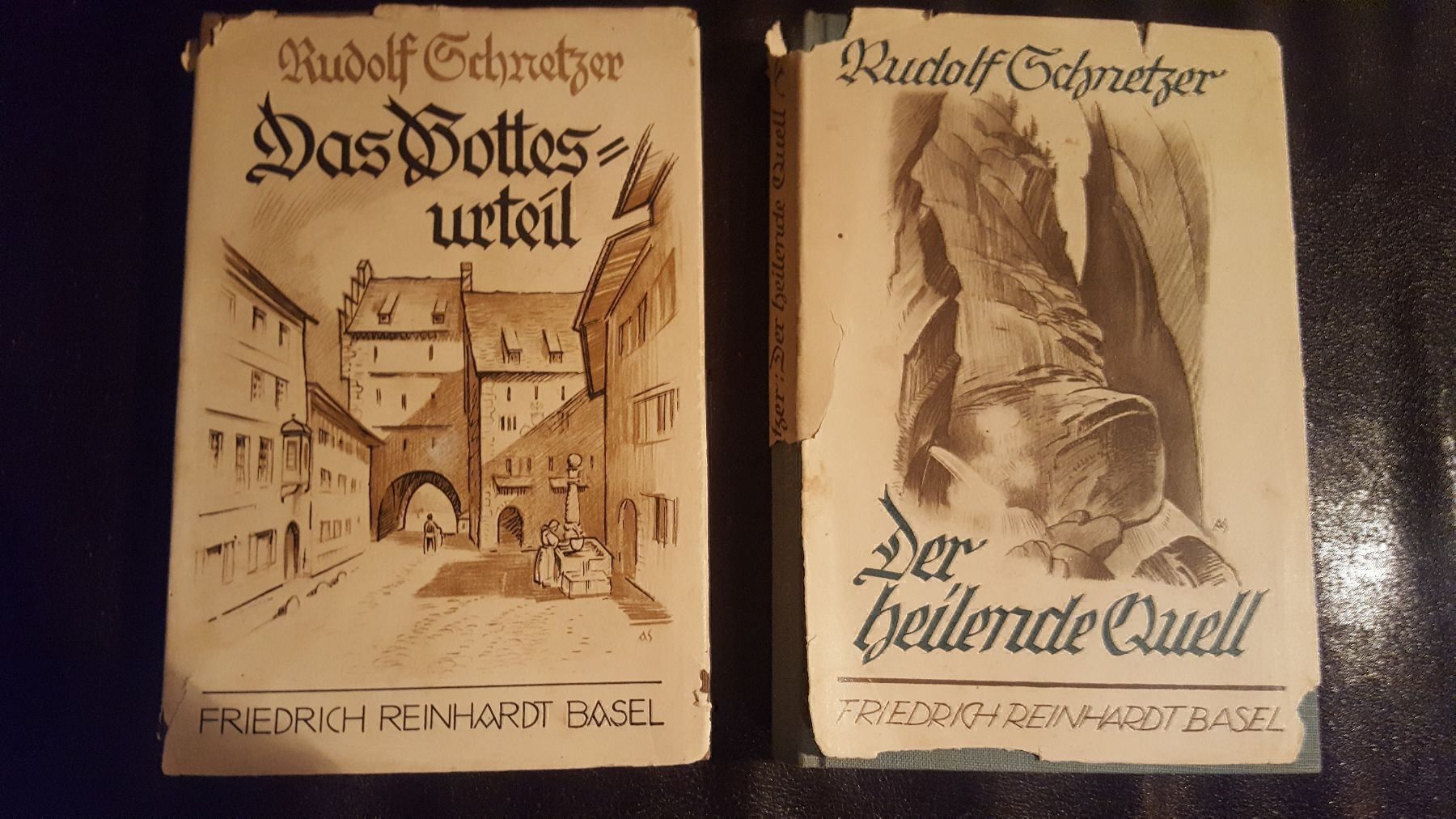 Livres: 2 Bücher von Rudolf Schnetzer – Antique à Remetschwil par Privatflohmi