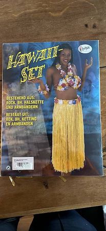 Hawaii Kostüm inkl Kette